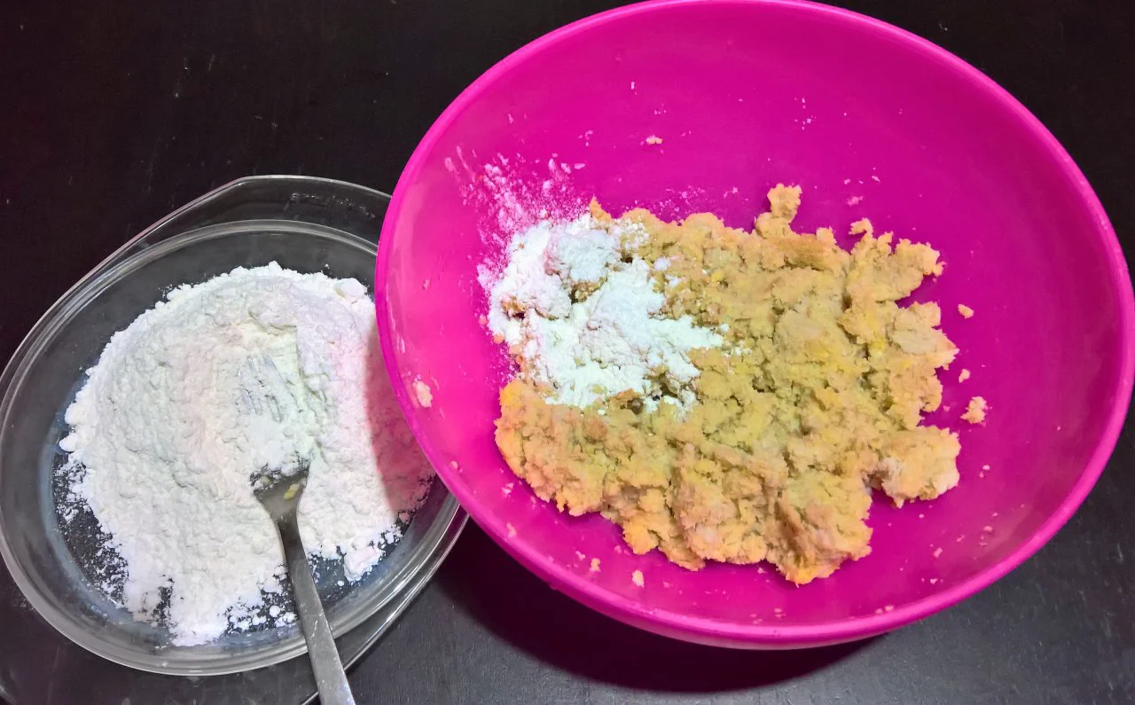 gnocchi di pane in crema di formaggio
